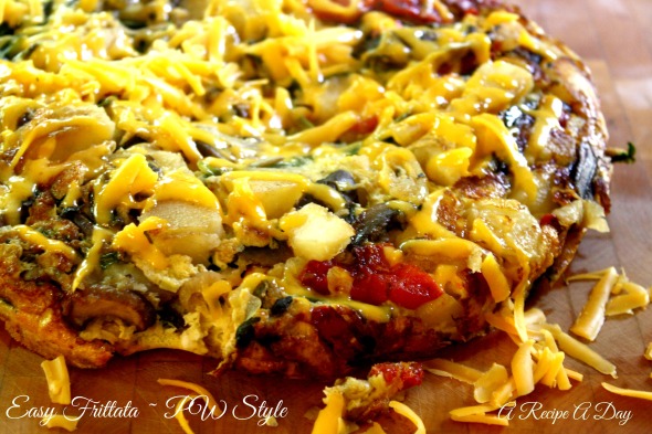 A Recipe A Day ~ Easy Frittata PW Style 2