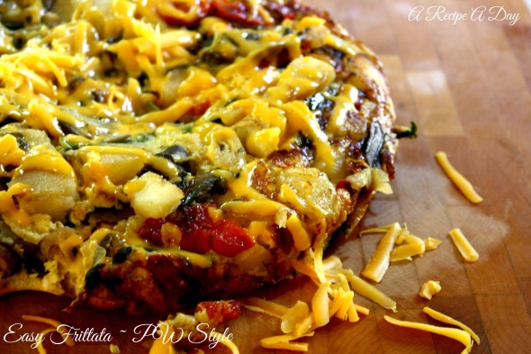 A Recipe A Day ~ Easy Frittata PW Style